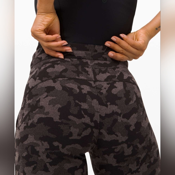 Lululemon Ready to Rulu Joggers Pants *Jacquard Heritage Camo Black Size 6 - Picture 3 of 12